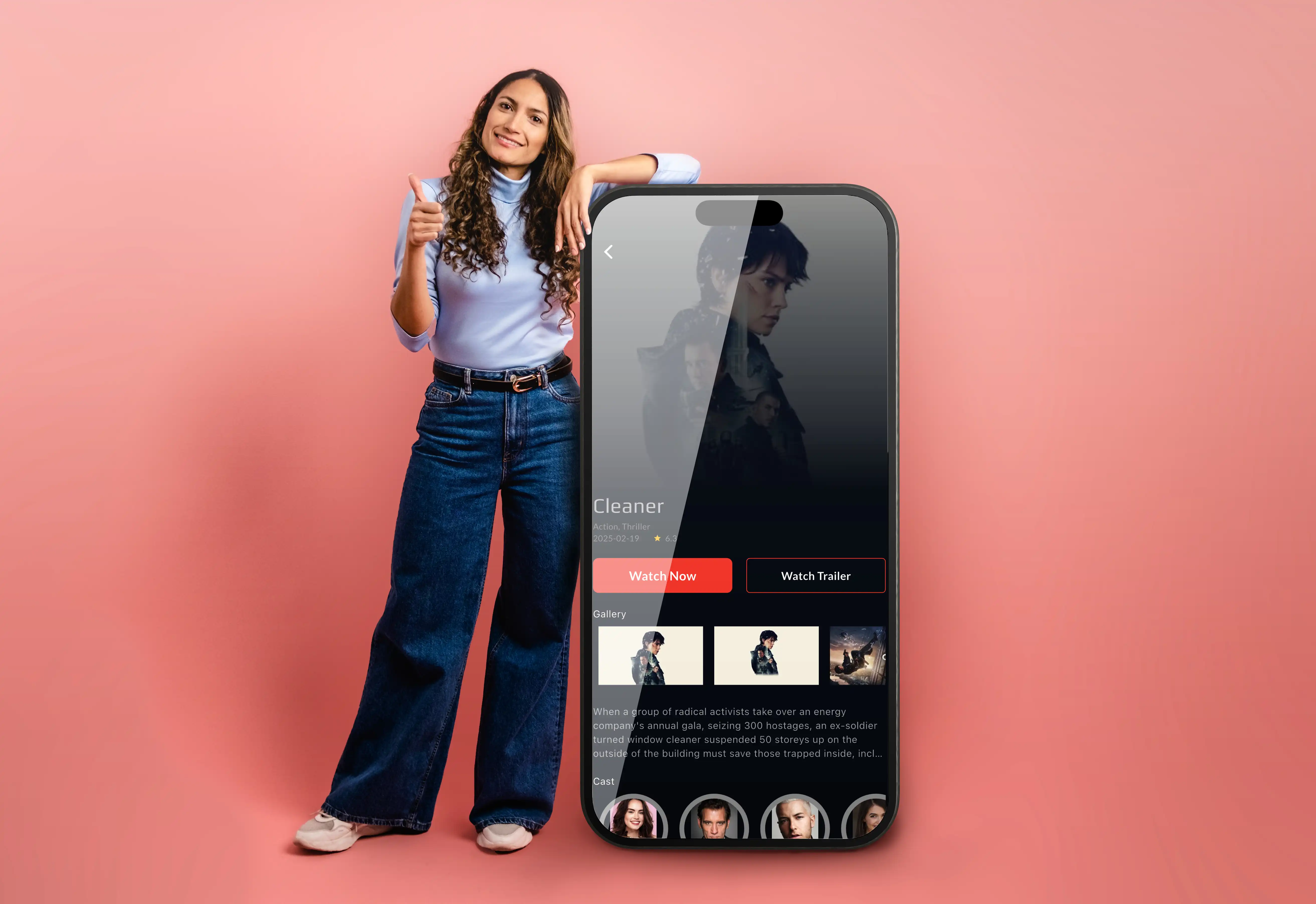 Business colleagues in a warehouse